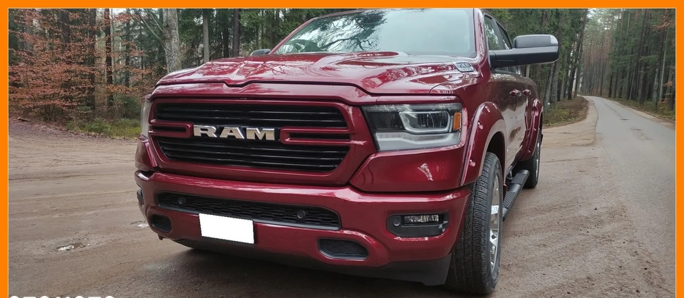 Dodge RAM cena 145950 przebieg: 78367, rok produkcji 2019 z Cybinka małe 436